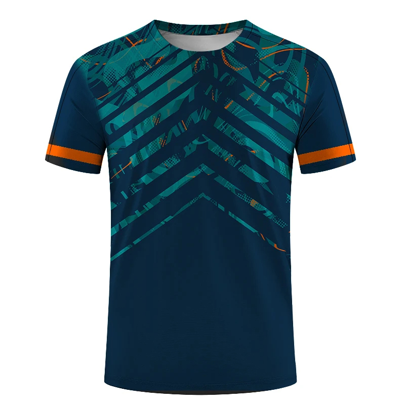 Table Tennis Training China - Camiseta casual de badminton de manga