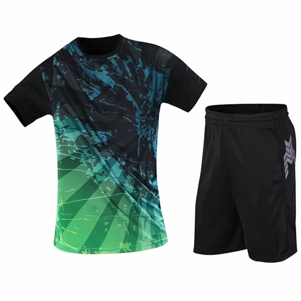 Table Tennis Training China - Novas Camisas de Badminton Estampadas Exclusivas