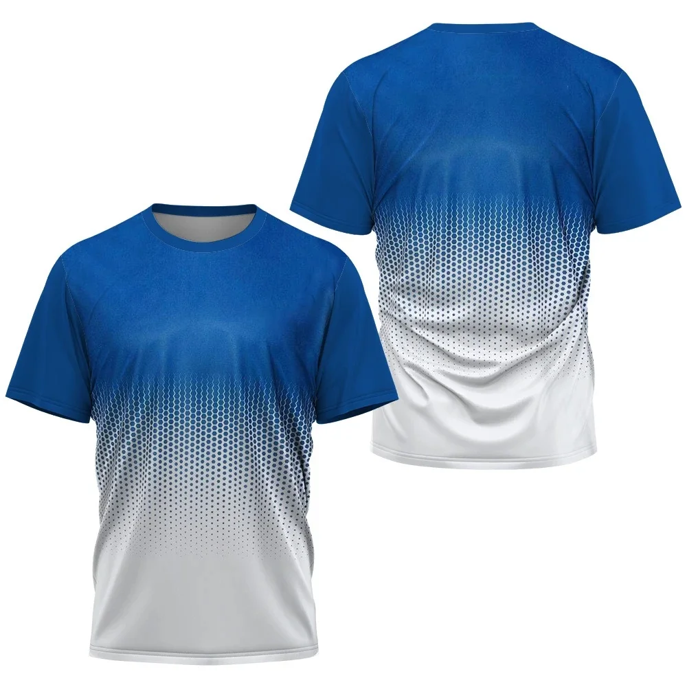 Table Tennis Training China - Camiseta Masculina Estampada com Listras em