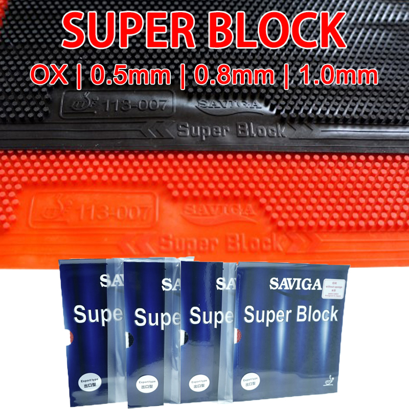 Table Tennis Xiom Rubber - Saviga super block boi longo pips