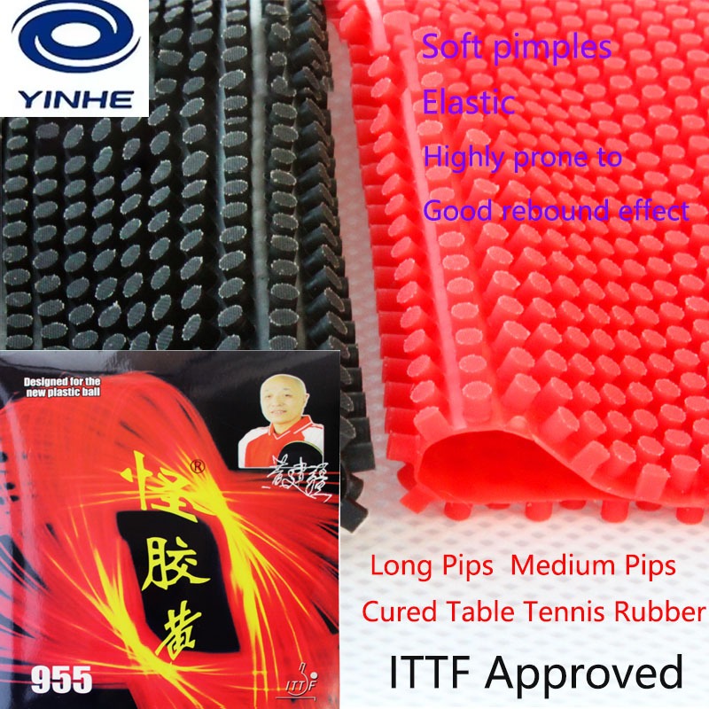 YINHE 955/Neptune/VVIP Long Pi - Table Tennis Xiom Rubber avaliação e preço