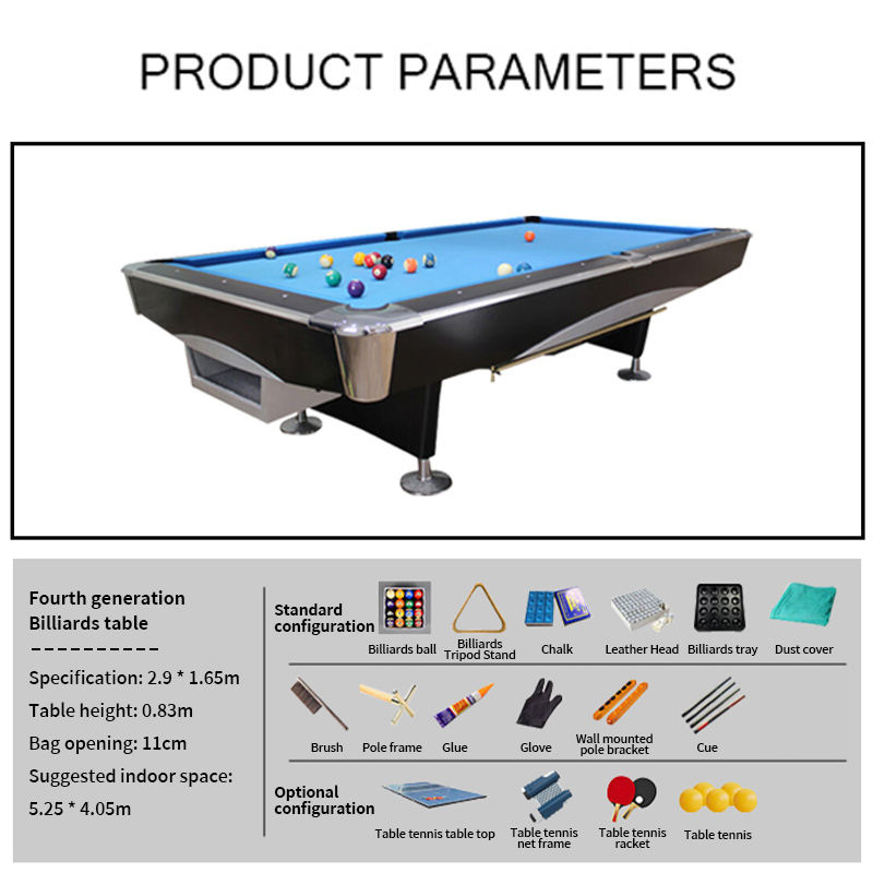 Mesa de Bilhar Moderna de 9 Pé - Table Tennis Ball avaliação e preço