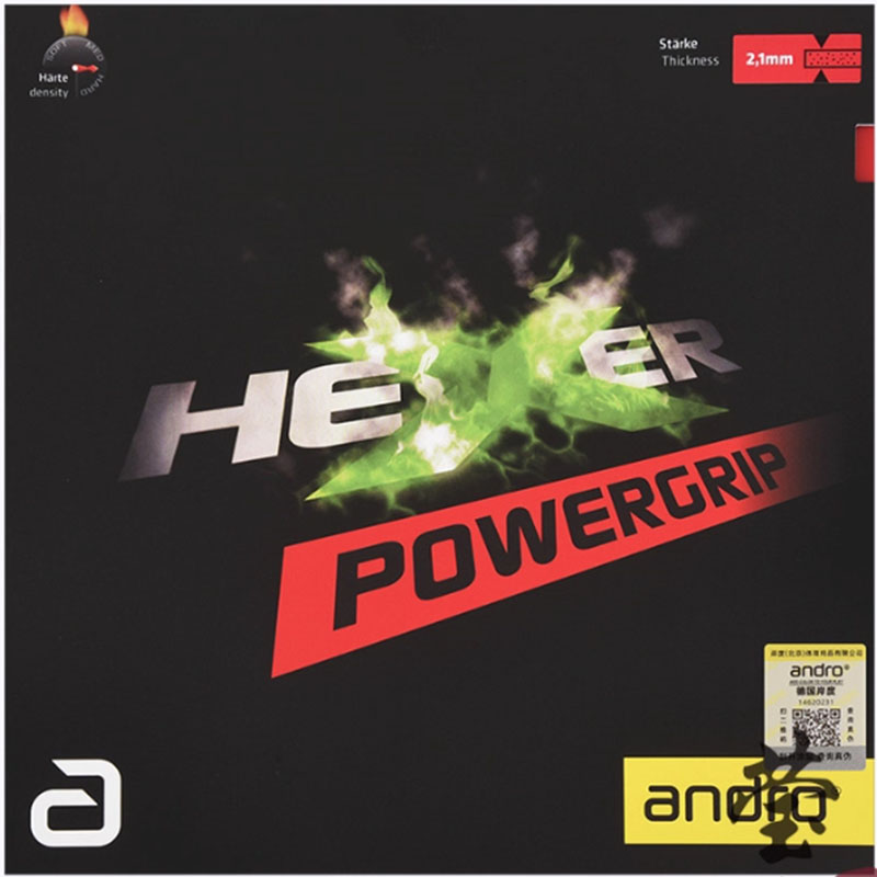 Andro HEXER GRIP borracha de t - Table Tennis Club avaliação e preço