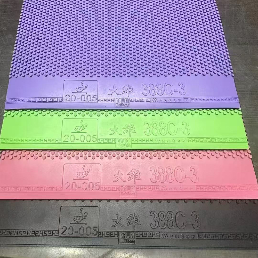 Dawei 388C-3 Pips Curtos Tênis - Table Tennis Xiom Rubber avaliação e preço