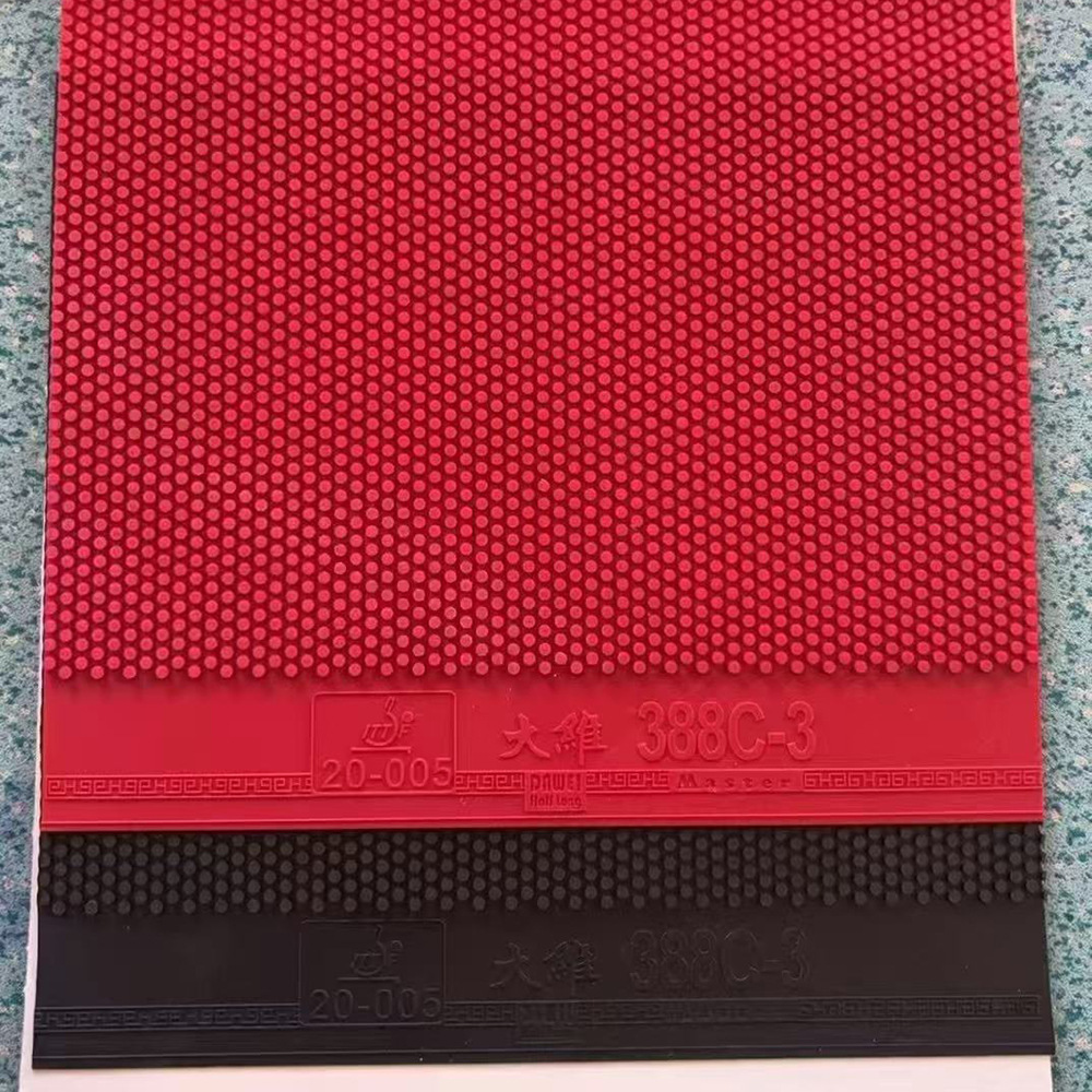 Dawei 388C-3 Pips Curtos Tênis - Table Tennis Xiom Rubber avaliação e preço