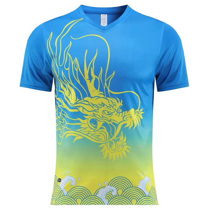Camiseta Unissex de Secagem Rá - Table Tennis Training China avaliação e preço