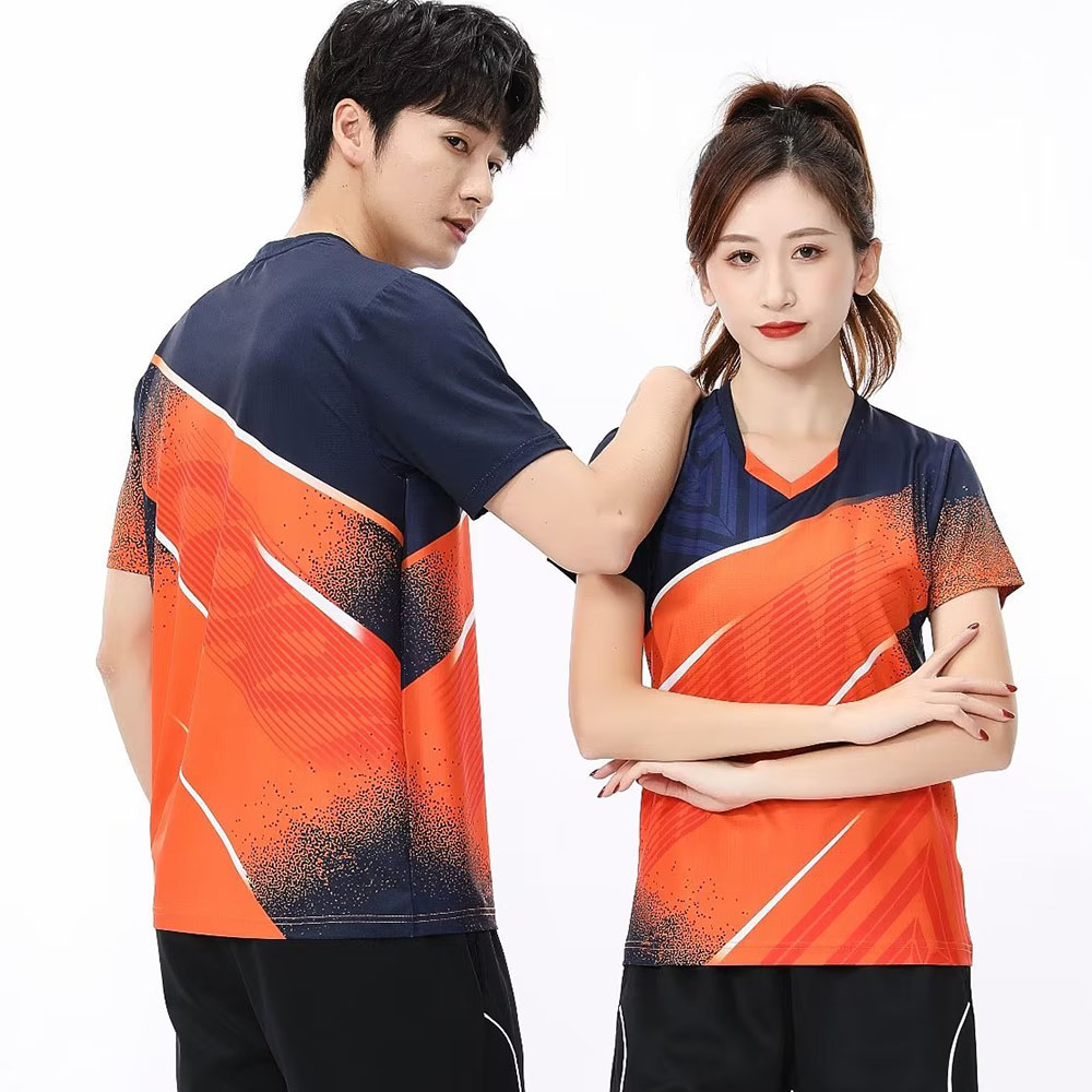Tops esportivos de manga curta - Table Tennis Volleyball avaliação e preço