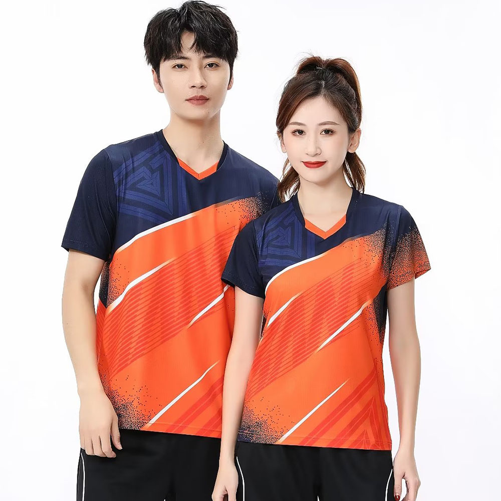 Tops esportivos de manga curta - Table Tennis Volleyball avaliação e preço