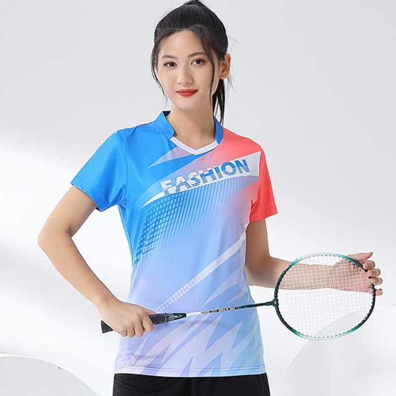 Camisa Estampada Badminton Fem - Table Tennis Volleyball avaliação e preço