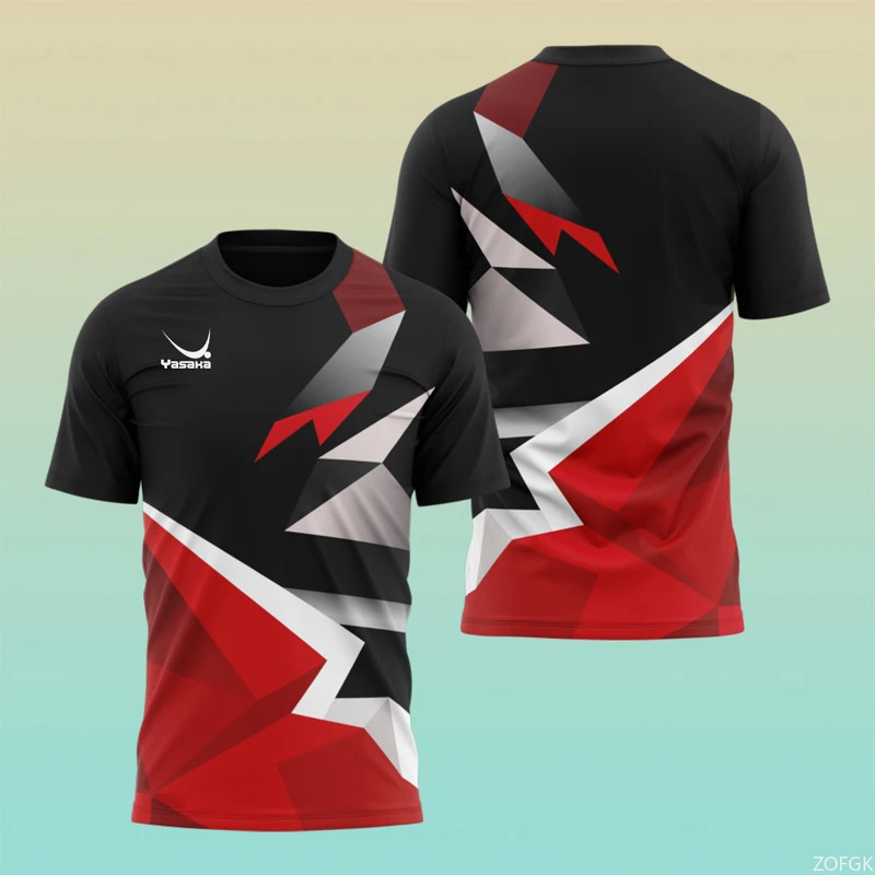 Camiseta masculina moderna par - Table Tennis Training China avaliação e preço