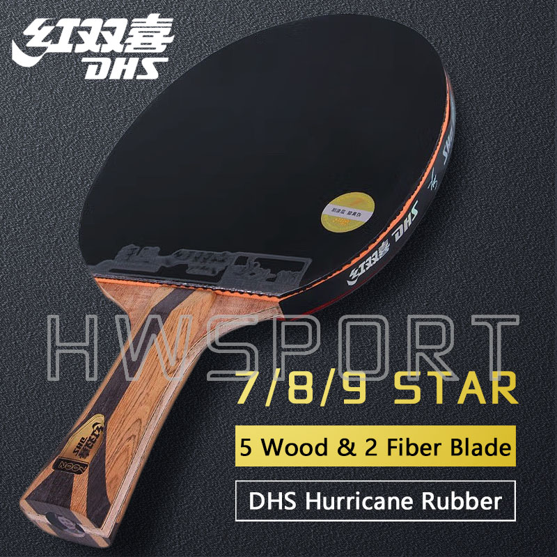 Original dhs 7 estrelas raquet - Table Tennis Eleven avaliação e preço