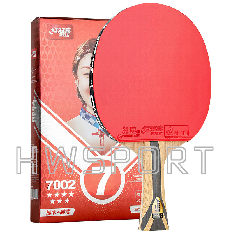 Original dhs 7 estrelas raquet - Table Tennis Eleven avaliação e preço